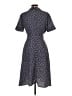 Alexia Admor 100% Polyester Polka Dots Blue Casual Dress Size 12 - photo 2