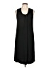 Vince. Solid Black Casual Dress Size L - photo 1