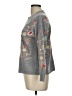 Unbranded Floral Gray Pullover Sweater Size L (estimated) - photo 5