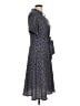Alexia Admor 100% Polyester Polka Dots Blue Casual Dress Size 12 - photo 4