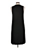 Vince. Solid Black Casual Dress Size L - photo 2