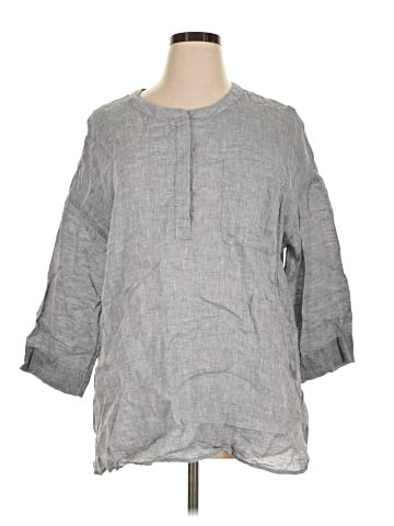 Purejill 3/4 Sleeve Blouse (view 1)