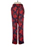 J.Crew Collection 100% Polyester Paisley Red Casual Pants Size 4 - photo 2