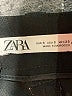 Zara Solid Black Shorts Size S - photo 3