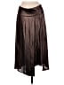 Leith 100% Polyester Metallic Brown Formal Skirt Size M - photo 1