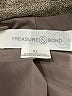 Treasure & Bond 100% Polyester Tweed Gray Blazer Size XL - photo 3