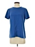 J.Crew 100% Polyester Blue Short Sleeve Top Size 4 - photo 1