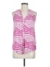 Maeve 100% Rayon Pink Sleeveless Button-Down Shirt Size 6 - photo 1