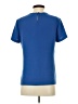 J.Crew 100% Polyester Blue Short Sleeve Top Size 4 - photo 2