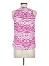 Maeve 100% Rayon Pink Sleeveless Button-Down Shirt Size 6 - photo 2