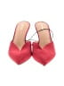 Express Color Block Red Heels Size 8 - photo 2