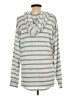 Market and Spruce Silver Pullover Sweater Size L - photo 2