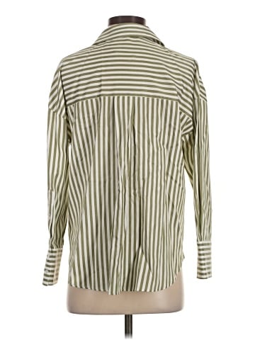 Zara 3/4 Sleeve Button-Down Shirt (view 2)