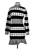 Emily... Checkered-gingham Black Pullover Sweater Size L - photo 1
