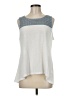 Coin 1804 White Sleeveless Blouse Size M - photo 1