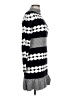 Emily... Checkered-gingham Black Pullover Sweater Size L - photo 4