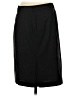 J.Crew Solid Black Wool Skirt Size 4 - photo 2