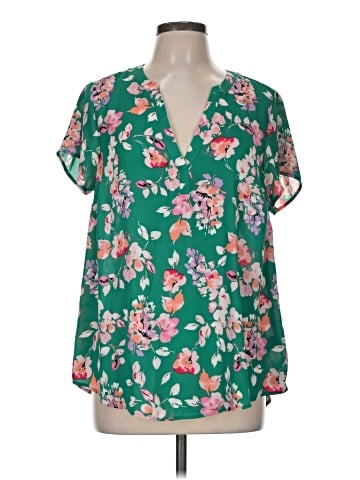 Torrid Short Sleeve Blouse (view 1)