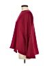 Halogen Burgundy Long Sleeve Blouse Size M - photo 5