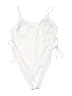Unbranded Graphic White One Piece Swimsuit Size 1X - photo 1