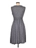 Max Studio Solid Gray Casual Dress Size L - photo 2