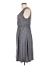 Max Studio Solid Gray Casual Dress Size L - photo 5