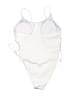 Unbranded Graphic White One Piece Swimsuit Size 1X - photo 2
