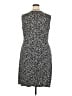 Joe Fresh Polka Dots Black Casual Dress Size 2X - photo 2