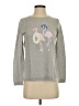 Talbots Graphic Silver Sweatshirt Size S (petite) - photo 1