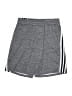 Adidas 100% Polyester Stripes Gray Athletic Shorts Size 14 - 16 - photo 1