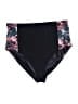Venus Paisley Black Swimsuit Bottoms Size 12 - photo 1