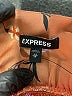 Express 100% Polyester Orange Sleeveless Blouse Size XS - photo 7