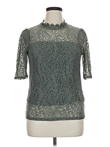 Cable & Gauge Short Sleeve Top (view 1)
