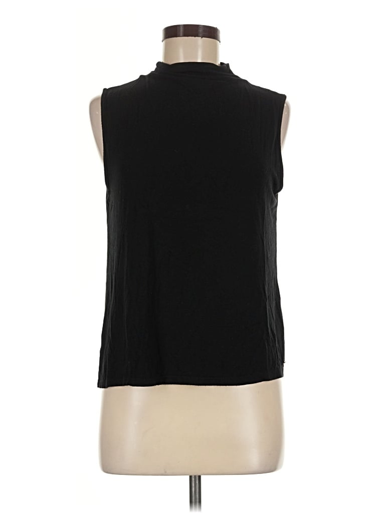 Pre-owned T Tahari Sleeveless T-shirt In Black