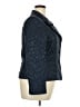 Le Suit 100% Polyester Animal Print Blue Blazer Size 18 - photo 4