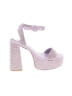 Larroudé Purple Sandals Size 7 1/2 - photo 1