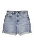 Levi's 100% Cotton Blue Denim Shorts Size 27 waist - photo 1