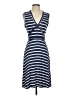 Max Studio Stripes Blue Casual Dress Size S - photo 1