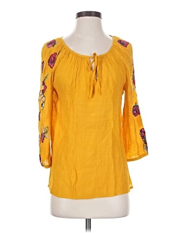 Olivia & Martin 3/4 Sleeve Blouse (view 1)