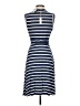 Max Studio Stripes Blue Casual Dress Size S - photo 2