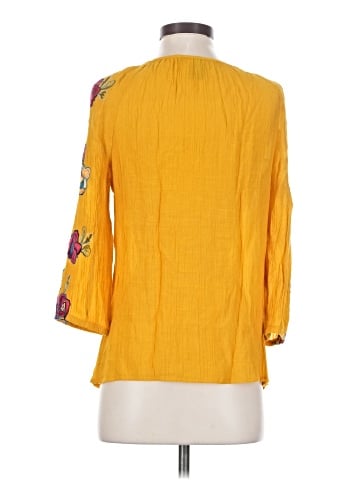 Olivia & Martin 3/4 Sleeve Blouse (view 2)