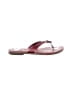 Brighton Burgundy Flip Flops Size 10 - photo 1