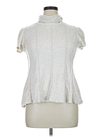 Little Yellow Button Short Sleeve Top (view 1)