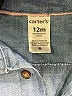 Carter's 100% Cotton Blue Short Sleeve Button-Down Shirt 9-12 MO / 12 MO - photo 3
