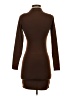 Shein Solid Brown Casual Dress Size XS - photo 2