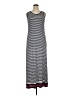 Max Studio Stripes Gray Casual Dress Size XL - photo 1