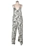 Final Touch Paisley Silver Jumpsuit Size S - photo 1
