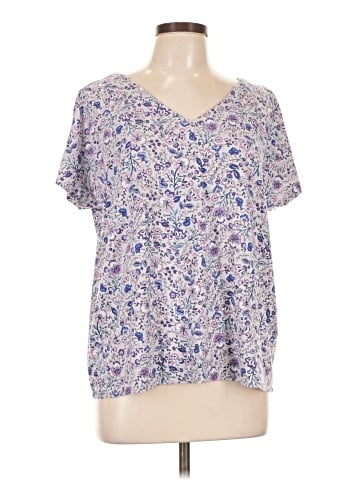 J.Jill Short Sleeve Blouse (view 1)