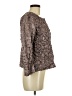 Jackie Jon 100% Polyester Brown Kimono Size M - photo 4