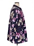 Catherines Floral Purple 3/4 Sleeve Button-Down Shirt Size 1X - photo 4